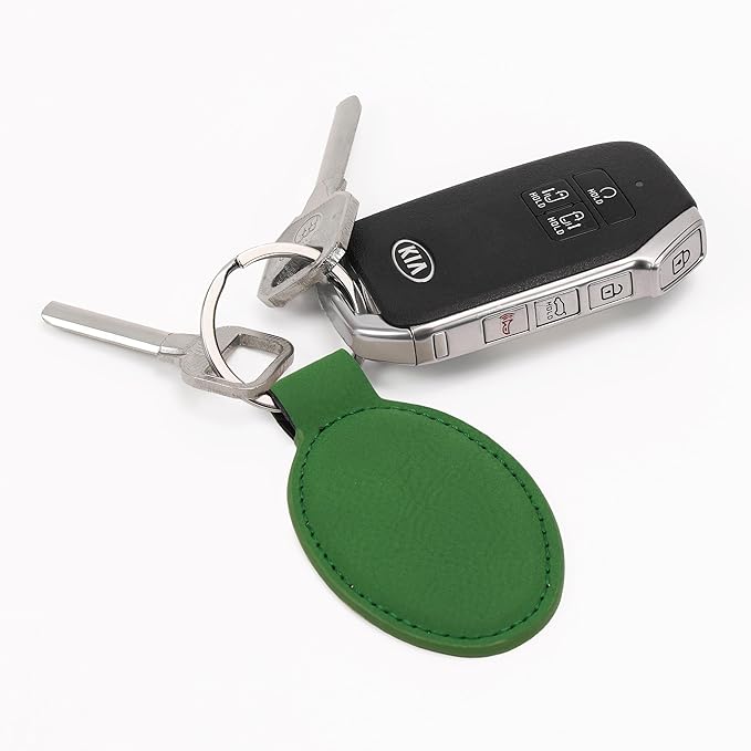 LaserGram Oval Keychain, Disc Golf, Personalized Engraving Included