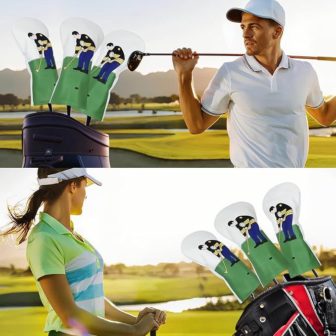 Golf Club Head Covers, Golf Club Covers, Driver Headcover，Driver Cover，Golf Club Covers，Novelty DriverHead Covers