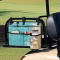 Beach Golf Cart Rear Seat Organizer Foldable Storage Bag for Club Car, Wheelchair and Walker