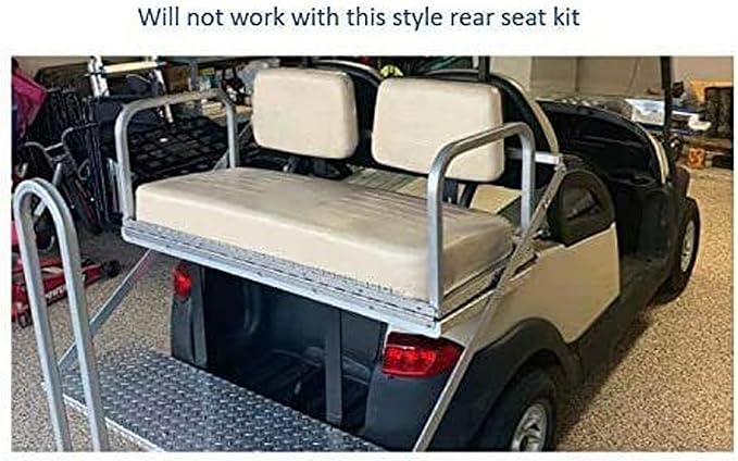 Huskey Parts Company Blue Black Golf Cart Front Seat Covers 2 PCS Compatible with Yamaha G29 Drive 2007+，Drive 2