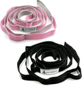 Stretching Strap Yoga Strap with Loops, Stretch Straps for Physical Therapy, Non-Elastic Exercise Strap for Pilates, Dance and Gymnastics with Workout Guide