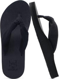 KuaiLu Flip Flops for Women with Arch Support Yoga Mat Comfortable Summer Beach Walking Thong Cushion Sandals Slip On Indoor Outdoor