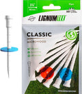 LIGNUM Unbreakable Microwood Golf Tees 50x More Durable/Adjustable Golf Tee/Innovative Wood Fiber and Natural Adhesives/Golf Tee, Golf Tees, Tees Golf, Golf Ball Tees