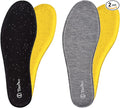 2 Pair -Shoe Inserts for Womens Memory Foam Insoles,Replacement Insoles for Work Boots Running Shoes, Cushion Shock Absorbing for Foot Pain Relief, Comfort Breathable Inner Soles 40EU,US9