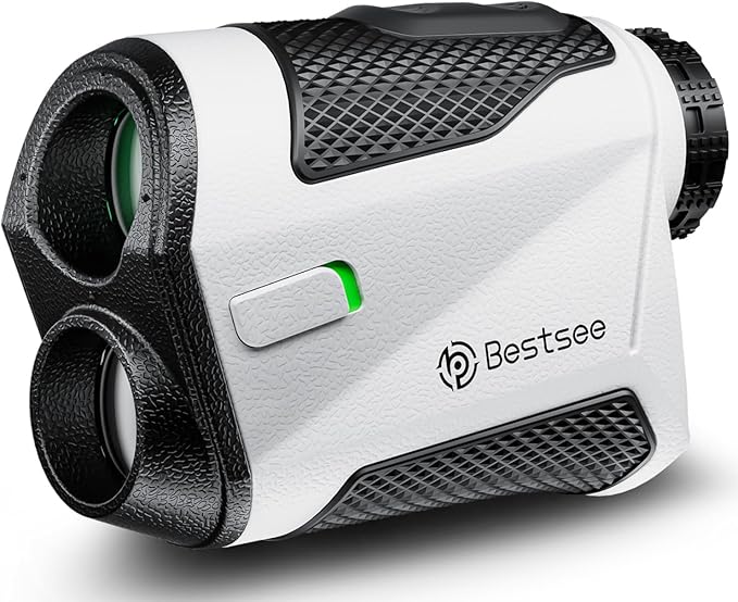 Golf Rangefinder with Slope -1500 Yards Laser Range Finder Golf for Hunter, High-Precision Flag Pole Locking Vibration, 7X Magnification, USB-C Rechargeable Rangefinders Magnet Strip