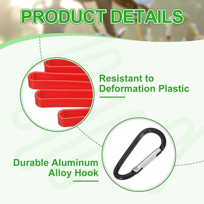 PATIKIL Golf Gloves Stretcher,Plastic Keeper Support Rack Holder Dryer Hanger Frame with Hanging Hooks