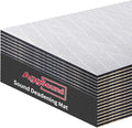 197mil 49.73sqft Sound Deadening Mat, Heat Shield Automotive Carpet Car Insulation Foam Board Sound Dampening, Aluminum Foil Finish Noise Insulation and Vibration Dampening Material