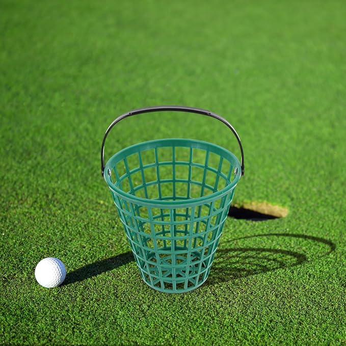 BESPORTBLE Golf Ball Basket Golfball Container with Handle Golf Range Baskets Ball Holder Contain