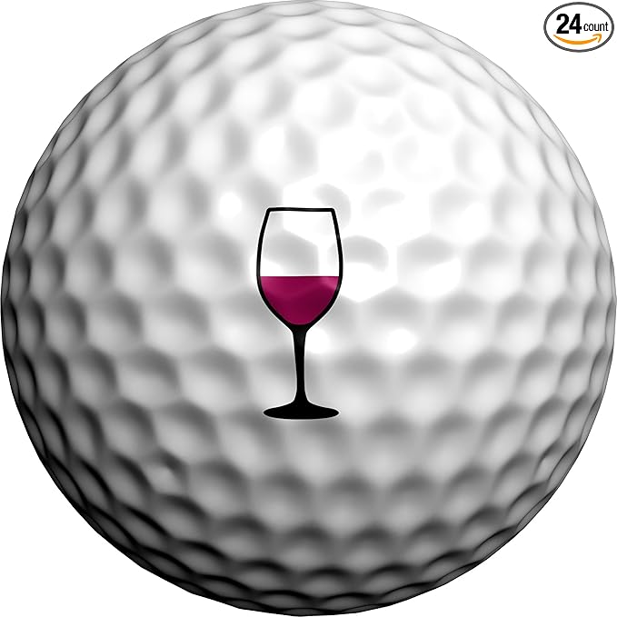Golfdotz - USGA Rule Conforming Golf Ball Markers, Golf Ball Stickers for Marking Balls, No More Smearing from Stamps, Gifts for Golfers, Dads, and Retirees, (18-32-Count)
