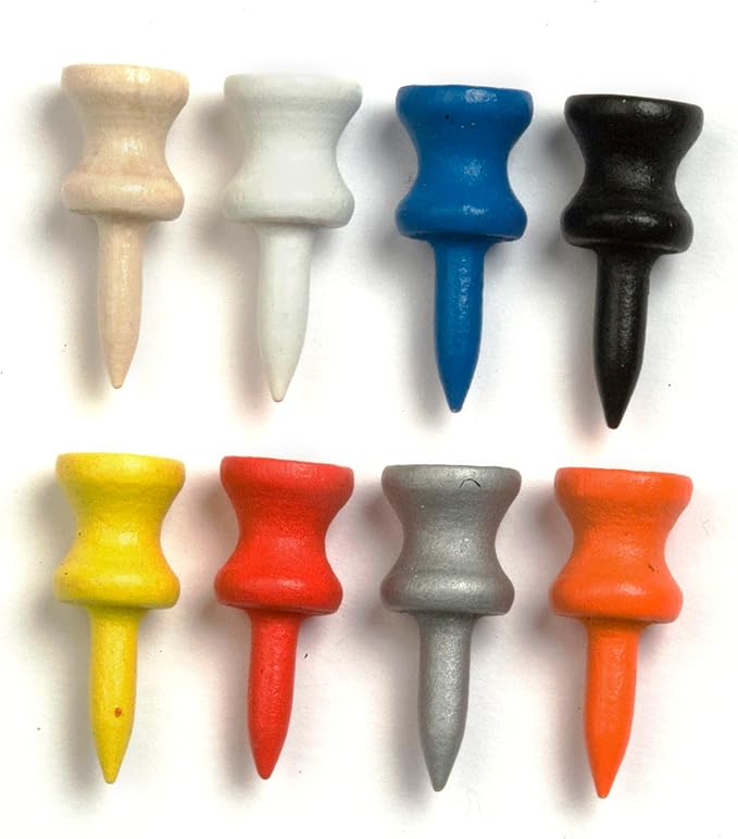 1" Step Down Tees - Pack of 100