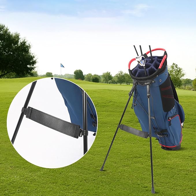 1Pc Adjustable Golfs Stand Bag Leg Stabilizer Strap Bags Bracket Pedestal Adjuster Golfs Stands Attachment Golf Stand Attachment