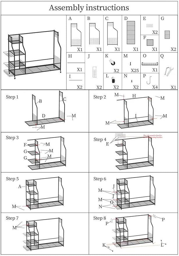 Golf Bag Storage Organizer, 4 Golf Bag Organizer Garage Storage, Extra Large Golf Storage Stand for Golf Bag Accessories, Golf Storage Rack for Garage, Golf Club, Home