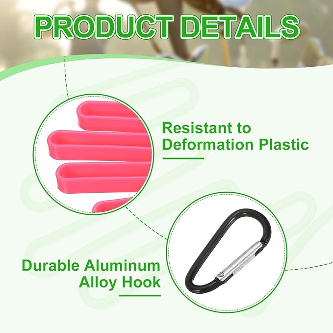 PATIKIL Golf Gloves Stretcher,Plastic Keeper Support Rack Holder Dryer Hanger Frame with Hanging Hooks