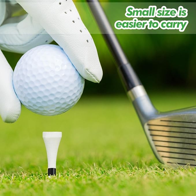 Mudder 600 Pack Golf Tees Bulk Wooden Golf Tees Multicolor Wood for Men Balls Accessories