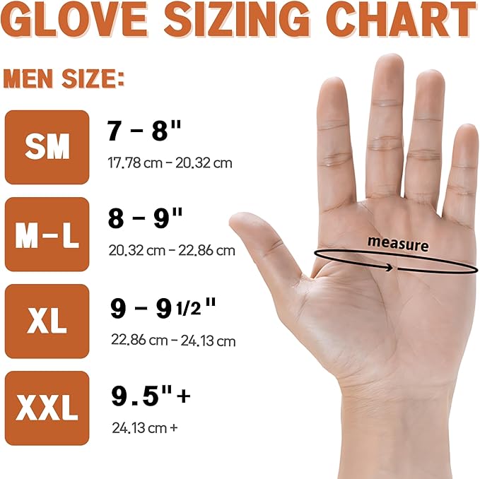 Copper Tech Golf Gloves Men Right Handed Golfer or Left Handed Golfer (2nd Gen) | Copper Compression Joint Support Golf Glove (White/White, X-Large, [Right Hand] for Left Handed Golfers)