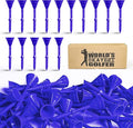 FINGER TEN Unbreakable Golf Tees Plastic 3 1/4 inch Value 50/100 Pack, Low Friction & Low Ball Spin Long Tees to Improve Distance & Accuracy, Durable Tees with Assorted Colors to Practice
