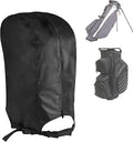 Golf Bag Rain Cover, Portable Rainproof Dustproof Waterproof Raincoat Golf Bag Protector with Zipper Club Bags Raincoat for Golf Bag Devices Golf Push Carts Equipment