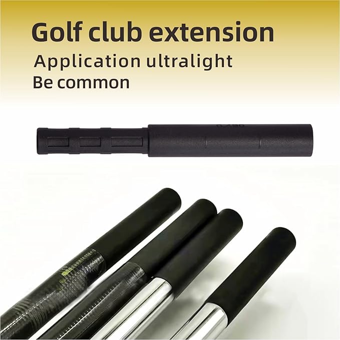 Golf Club Extension Golf Club Extensions Steel Shaft Putter Shaft Extension for Putter, Iron, and Golf Club Shafts