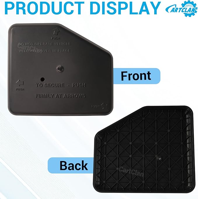 Club Car Electrical Component Box Asm/Electrical Box Cover Suitable for 1992-2015 Club Car DS Gas Golf Carts, OEM# 1015777/102711201, 1015373, 1013609, 1014808, 1015372