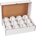 GKK Baseball 12 Pack Balls Training Baseballs 9 inch TeeBall Safety Baseballs for Youth/Adult Baseball Soft Toss, Batting, Fielding, Hitting, Pitching, Practice(One Dozen)