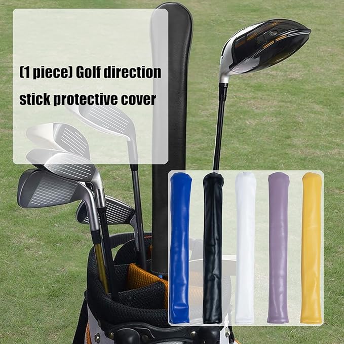 Golf Alignment Rod Cover Case Holder Simple Rods Cases Golfs Club Protector Stick Headcover Enduring Golfs Stick Cover Rods