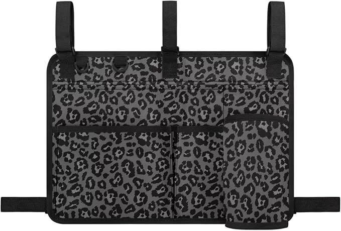 Golf Cart Rear Seat Organizer Storage Bag Large Capacity Golf Cart Accessory for Club Car, Wheelchair and Walker