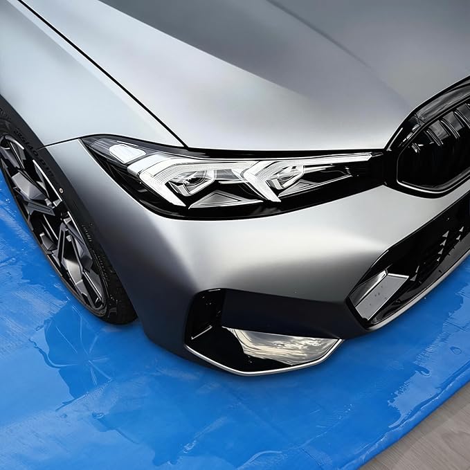 Containment Mat 8' x 18' Waterproof Garage Floor Mat for Prevent Snow Rain and Mud from Damaging The Garage (No Raised Edge)
