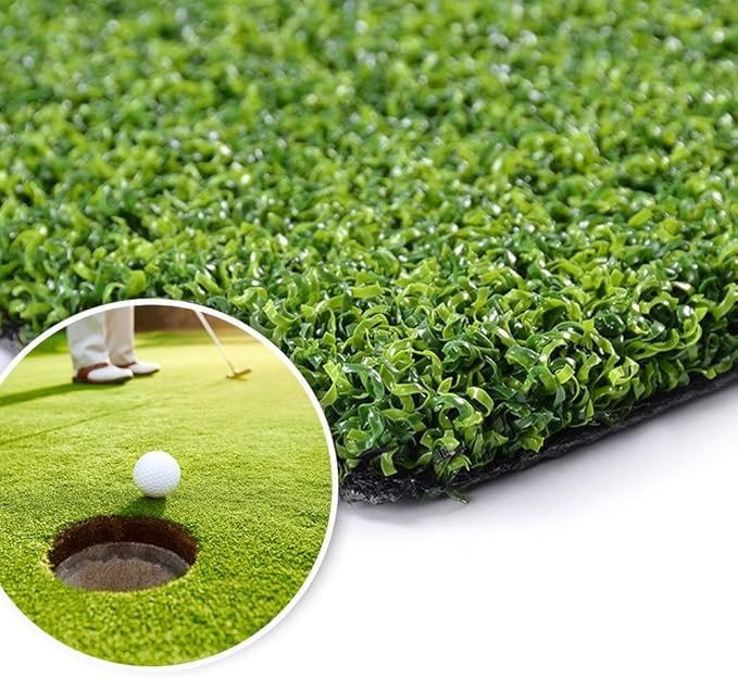 Pro Putting Green Golf Artificial Grass Turf 4FTX74FT， Indoor Outdoor Golf Training Mat, Synthetic Fake Grass for Baseball Football Gym Sports