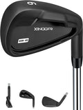 XM-01 Individual Golf Irons or Golf Irons Set - Premium Men Golf Club Iron with Steel Shaft for Right Hand Golfers Stiff Flex