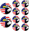 Amy Sport Golf Ball Markers Assorted Patterns Fits All Magnetic Golf Tools Value Set, Alloy Soft Enamel Technique Marker for Hat Clips Gloves Golf Divot Tools Marks