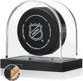 Hockey Puck Display case Acrylic Black