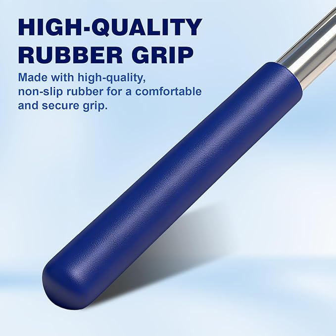 Golf Ball Retriever Telescopic, Thicken Stainless Steel Shaft with Non-Slip Rubber Grip, 9FT/14.5FT Water Golf Ball Picker, The Best Accessory Gift for Men and Women Golfers