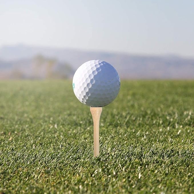 Juvale 300 Pack Bamboo Golf Tees in Bulk (2 3/4 inch, Natural Wood Color) - Golf Tees Wood