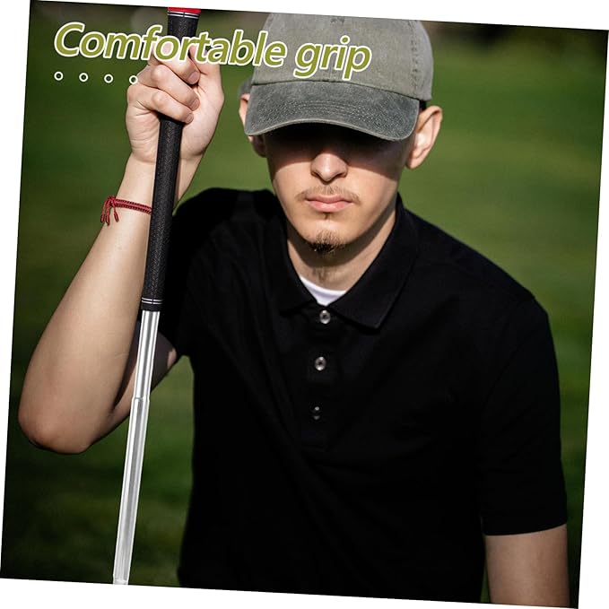 Ergonomic Golf Club Extension Rod 0.58in Iron Tube Golfing Shaft Accessory Easy to Use Professional Golfing Tool