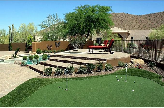 Artificial Grass Turf - 10FT X 81FT Indoor/Outdoor Golf Training Mat, Fake Grass for Baseball, Football, Gym Sports
