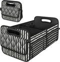 Deosk Car Trunk Organizer for SUVs, Cars and Trucks with 6 Big Pockets, Waterproof Polyester Storage Box