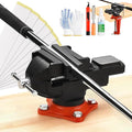 2-in-1 Golf Grip Kit for Regripping Golf Clubs, Portable Golf Club Regripping Kit with Golf Grip Solvent, Quick Adjustment Table Vise Rubber Clamp for Golf Grip Removal Tool