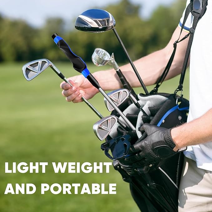 Golf Grip Trainer, Golf Training Aid, Easy To Carry to the Practice Area, Grip Trainer Club to Help Train Correct Hand Position, Golf Accessories Improve Your Swing Rhythm