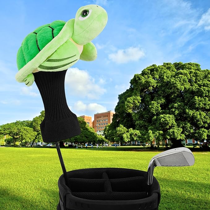 Funny Golf Headcover, Animals Plush Driver Headcover, Golf Club Head Covers Gift for Men Women
