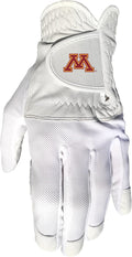Team Golf NCAA Men's Left Hand Golf Glove, For Right Handed Players, One Size, Includes Removable Double-Sided Magnetic Ball Marker