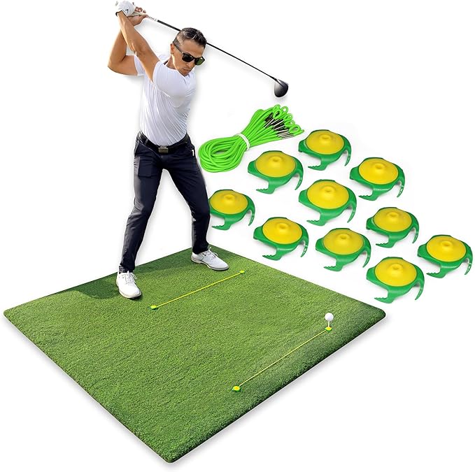 Tee Claw Golf Tee Holder, Great for Golf, Baseball and Softball for Putting Training Aid, Foot Placement, for Indoor and Outdoor Training, Made in USA
