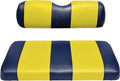 Club Car Post-2000 DS Golf Cart Front Replacement Seat Cover Set Made with Marine Grade Vinyl - Staple On Installation