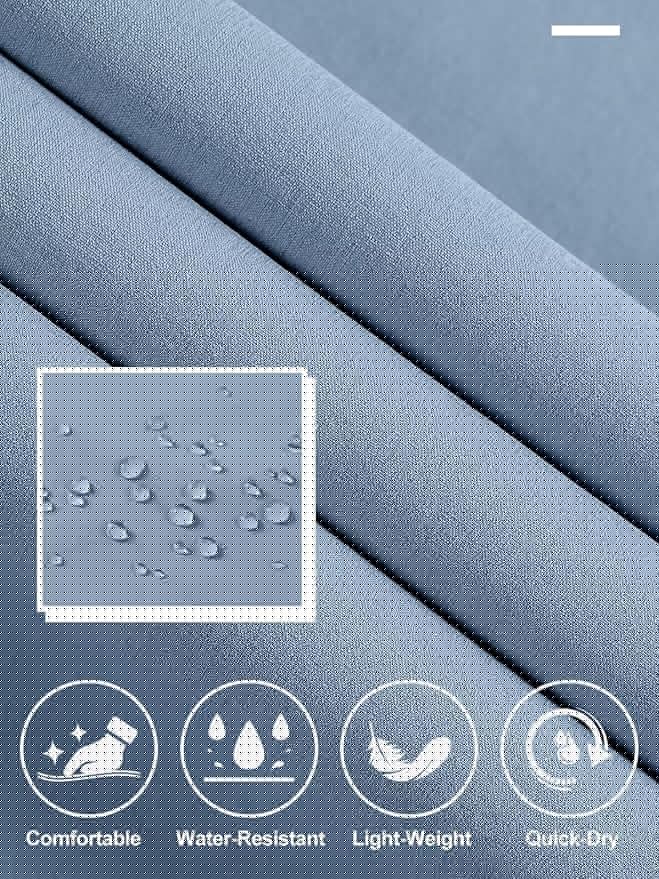 QPNGRP Men's Golf Pants 30"/32"/34" Inseam Lightweight Stretch Work Dress Pants