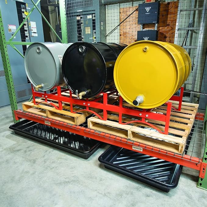 PIG Containment Tray - 52" L x 33.75" W x 5" H - 29.92 gal. Sump Capacity - PAK920