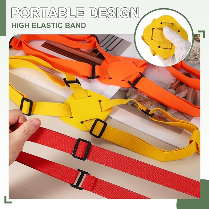 Adjustable Luggage Straps, Suitcase Elastic Strap Bag Bungee with Buckles Travel Accessories - Fitting for(Travel/Add A Bag/Securing Luggage), 27-66 Inch & 2Pcs & Orange