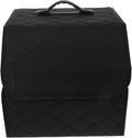 Foldable Car Trunk Storage Organizer Compact Dark Multi-Use Cargo Organizer Box for SUV and Van Grocery Storage