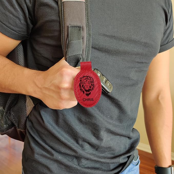 LaserGram Oval Keychain, Sunflowers, Personalized Engraving Included