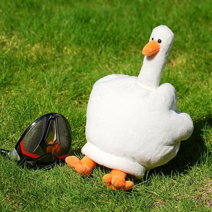 Funny Golf Headcover, Animals Plush Driver Headcover, Golf Club Head Covers Gift for Men Women