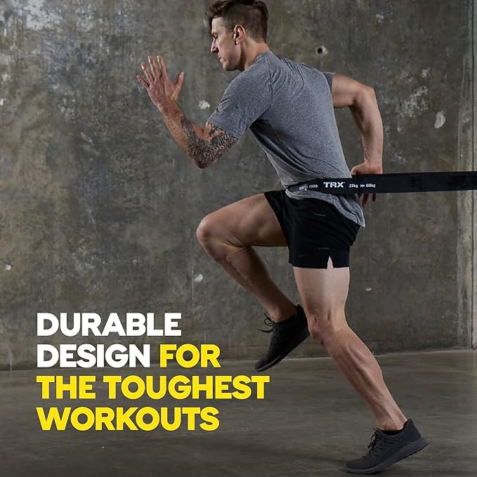 TRX Training Strength Band Set, Full-Body Resistance Bands for Home and Gym Use, Resistance Bands for Working Out