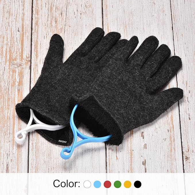 PATIKIL Golf Gloves Stretcher, 1 Pack Plastic Keeper Support Rack Holder Dryer Hanger Frame for Sports Gloves Maintenance, Blue